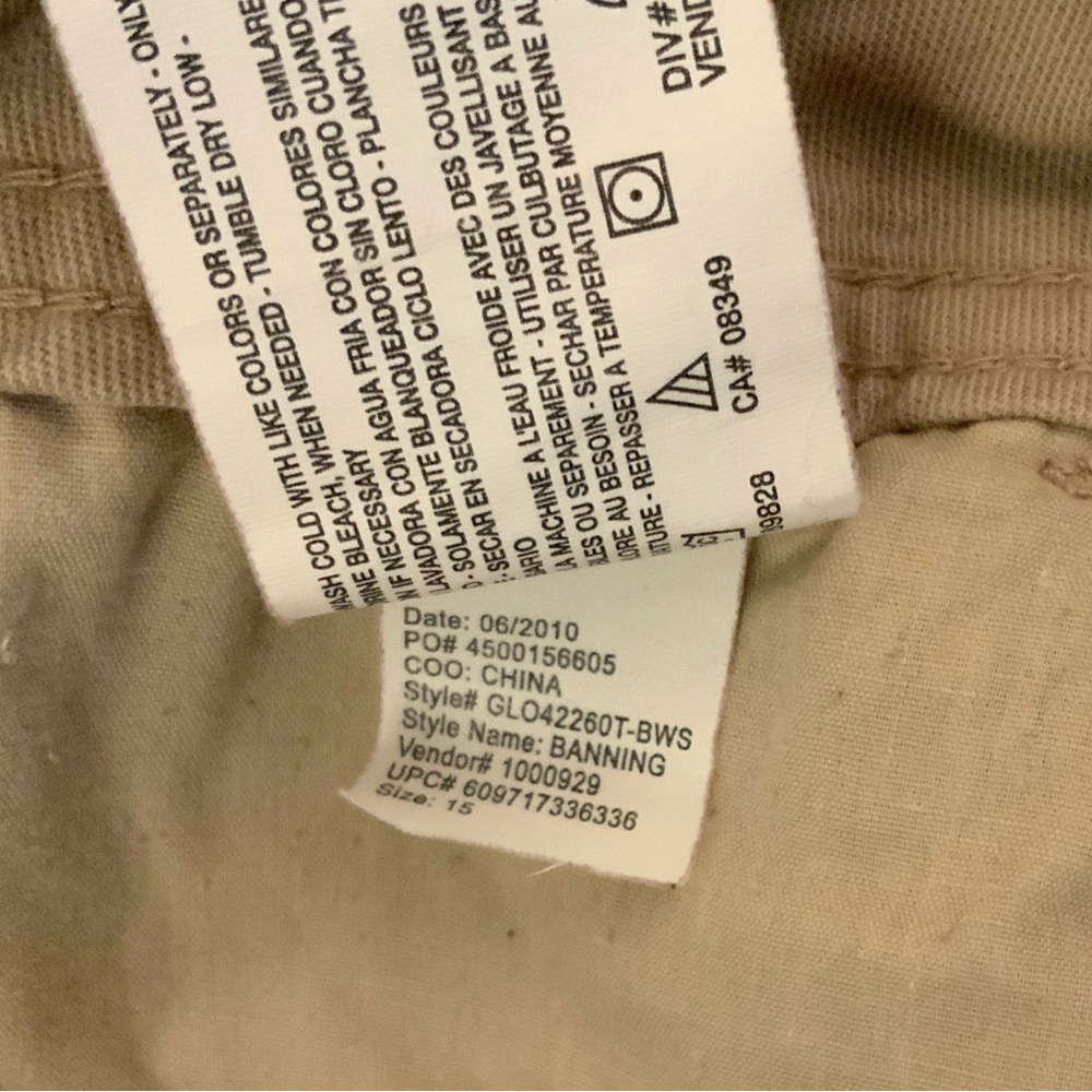 SOFT COTTON CHINO, BOYFRIEND CARGO PANTS. - Picture 7 of 11